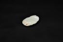 A White Jade Pendant Carved as Melon with Vines, Qing Dynasty (18th&ndash;19th Century) - 6
