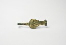 Bronze Belt Hook with Taotie Mask,Warring States Period to Han Dynasty (475 BC &ndash; 220 AD)
