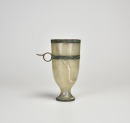 A Bronze-Mounted White Jade Goblet, Han Dynasty (206 BC &ndash; 220 AD) - 3