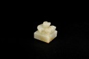 A White Jade Seal with Beast Finial, Han Dynasty (circa 2nd Century BC &ndash; 2nd Century AD) - 4