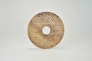 A Carved Jade Bi Disc With &ldquo;Grain Pattern&rdquo; Decoration, Han Dynasty (206 Bce &ndash; 220 Ce)