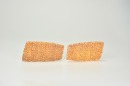 A Pair Of Archaistic Jade Rectangular Plaques Carved With Cloud Pattern Han Dynasty (206 Bce &ndash; 220 Ce)