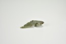 A Rare Archaic Celadon Jade Beast-Head Pendant, Shang Dynasty - 8
