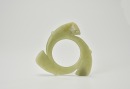 A Celadon Jade Archaic Disc (Xuanji) Hongshan Culture, Circa 3500&ndash;3000 Bce