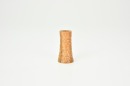 An Archaistic Celadon And Russet Jade Cylindrical Fitting (Tube), Late Shang To Western Zhou - 2