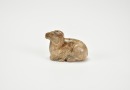 A Carved Jade Figure Of A Recumbent Ram, Han Dynasty (206 Bce &ndash; 220 Ce)