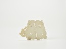 A Celadon Jade Openwork Plaque Carved with Taotie Mask, Shang to Western Zhou Dynasty (circa 13th&ndash;9th Century BC) - 2