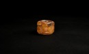 A Small Brownish Jade Cong,Liangzhu Culture,ca. 3300&ndash;2300 BC. - 2