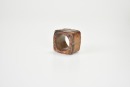 A Small Brownish Jade Cong,Liangzhu Culture,ca. 3300&ndash;2300 BC. - 6