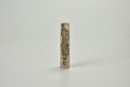 A Jade Tube Carved with Taotie Masks, Spring and Autumn Period - 4