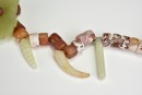 A Necklace of Agate and Jade Beads with a Central Jade Plaque, Western Zhou Dynasty (circa 1046-771 Century BC) - 5