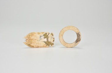 A Jade Cicada And A Spiral-Carved Jade Ring (Huan)Han Dynasty (206 Bce &ndash; 220 Ce)
