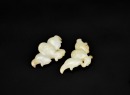 A Pair of White Jade Phoenix Birds, Shijiahe Culture (circa 2500&ndash;2000 BC) - 6