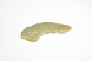 A Rare Archaic Jade Pendant with &ldquo;Sh&eacute;nr&eacute;n&rdquo; (Deity) Design, Shang Dynasty (c. 13th&ndash;11th century BCE) - 5
