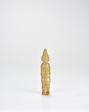 A White Jade Figure of a Divine Being, Shang Dynasty (circa 1600&ndash;1046 BC)
