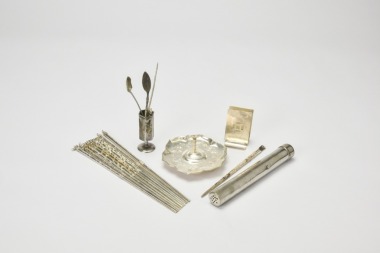 A Group of Chinese Silver Articles, Late Qing to Republic Period