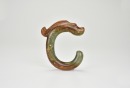 A Carved Jade Dragon Pendant (C-Shaped &lsquo;Zhilong&rsquo;)Hongshan