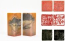 Zhao Gu Ni (1874-1933) A Pair Of Shoushan Stone Seal For Shen Zengzhi Private Use Engraved By Zhao Gu Ni