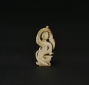 Han Dynasty. Jade Dancer Pendant. - 2