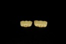 Pair of Jade Tiger-Head Ornaments Shijiahe Culture, Late Neolithic Period, ca. 2500&ndash;2000 BC - 5