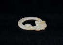 A Celadon Jade &lsquo;Coiled-Tail Dragon&rsquo; Pendant. Han Dynasty (206 BC&ndash;AD 220). - 6