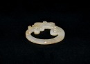 A Celadon Jade &lsquo;Coiled-Tail Dragon&rsquo; Pendant. Han Dynasty (206 BC&ndash;AD 220). - 8