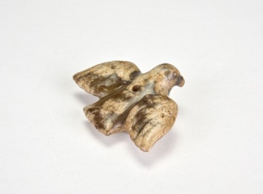 Han Dynasty (206 BC &ndash; AD 220). A Jade Carved Eagle Pendant.