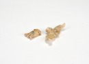 A Group of Two Shijiahe Culture Jade Carvings Eagle and Cicada (1)Jade Eagle-Carved in the round. (2) Jade Cicada-Finely carved as a stylized cicada with folded wings - 2