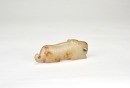 Shang Dynasty (ca. 1600&ndash;1046 BC). Jade Tiger Pendant. - 2