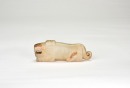 Shang Dynasty (ca. 1600&ndash;1046 BC). Jade Tiger Pendant. - 5
