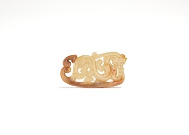 Han Dynasty (206 BC&ndash;AD 220). A Jade &lsquo;Dragon&rsquo; Pendant.