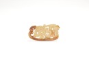 Han Dynasty (206 BC&ndash;AD 220). A Jade &lsquo;Dragon&rsquo; Pendant.