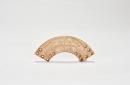 A Carved Jade Crescent Pendant with Dragon Motifs (Huang) Western Zhou Dynasty, ca. 11th&ndash;8th century BC