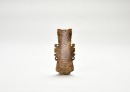 Shijiahe Culture, Jade Pendant of a High-Crowned Deity Figure, Late Neolithic Period (ca. 2500&ndash;2000 BCE). - 2