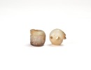 A Jade Tube Bead With Taotie Mask Motif And A Coiled-Dragon Pendant. Shang Dynasty. - 2