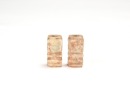 A Pair Of Small Jade Lezi Beads, Liangzhu Culture Late Neolithic Period, Liangzhu Culture (Circa 3300&ndash;2300 Bc)