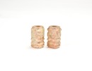 A Pair Of Small Jade Lezi Beads, Liangzhu Culture Late Neolithic Period, Liangzhu Culture (Circa 3300&ndash;2300 Bc) - 2