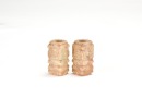 A Pair Of Small Jade Lezi Beads, Liangzhu Culture Late Neolithic Period, Liangzhu Culture (Circa 3300&ndash;2300 Bc) - 4