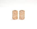 A Pair Of Small Jade Lezi Beads, Liangzhu Culture Late Neolithic Period, Liangzhu Culture (Circa 3300&ndash;2300 Bc) - 5