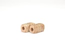 A Pair Of Small Jade Lezi Beads, Liangzhu Culture Late Neolithic Period, Liangzhu Culture (Circa 3300&ndash;2300 Bc) - 10