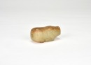 A Jade Figure of a Recumbent Ox, Shang Dynasty. - 7