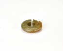 Shang Dynasty (circa 1600&ndash;1046 BC). A Celadon Jade &lsquo;C-Dragon&rsquo; Pendant. - 7