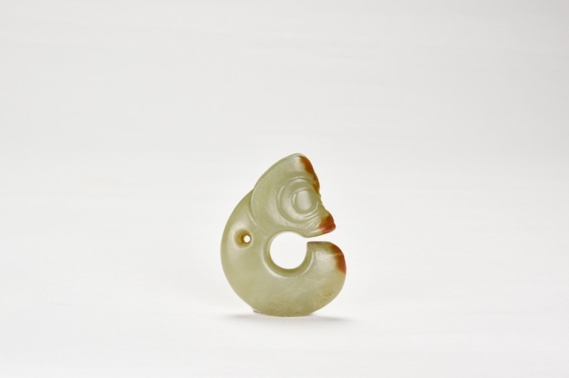Hongshan Culture (ca. 4700&ndash;2900 BC) A Jade Pig-Dragon (Zhulong)