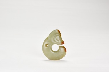 Hongshan Culture (ca. 4700&ndash;2900 BC) A Jade Pig-Dragon (Zhulong)