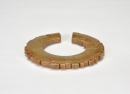 Shang Dynasty. A Jade Dragon-Form Ring Pendant. - 4