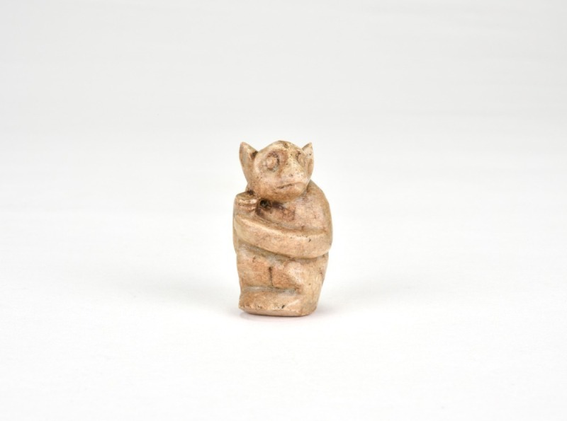 Han Dynasty (206 BC&ndash;AD 220). Jade Monkey Pendant.