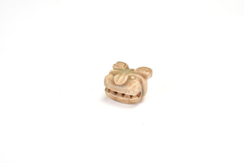 Shijiahe Culture (Ca. 2500&ndash;2000 Bc) Jade Tiger-Head Ornament