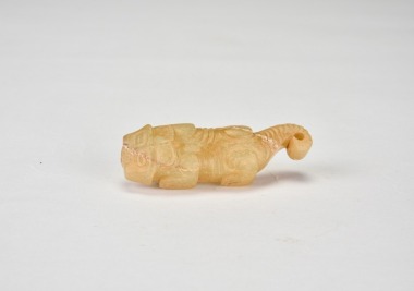 Shang Dynasty, Jade Tiger Pendant.