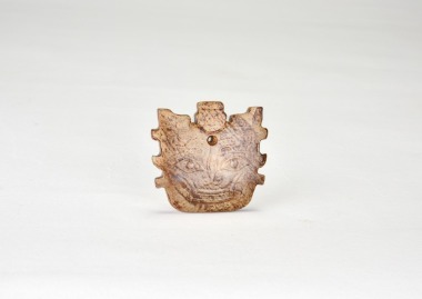 A Jade Pendant Carved with a Zoomorphic Mask Shijiahe Culture, ca. 2500&ndash;2000 BC