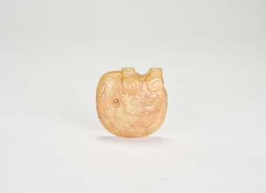A Jade Pendant Carved as a Coiled Dragon. Shang Dynasty, ca. 13th&ndash;11th century BC.
